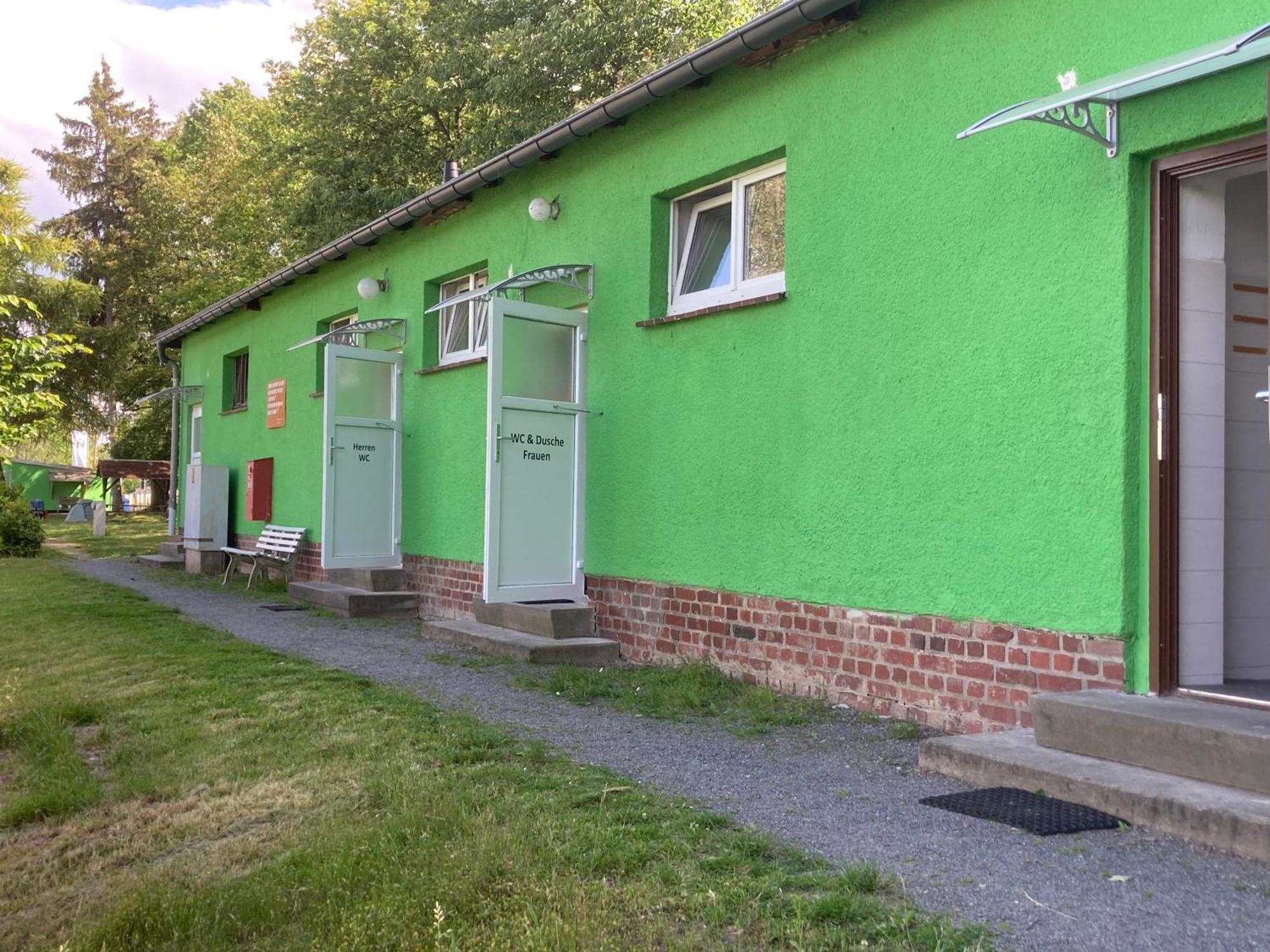Campingplatz Koberbachtalsperre - Campingfass Mieten Langenbernsdorf Extérieur photo