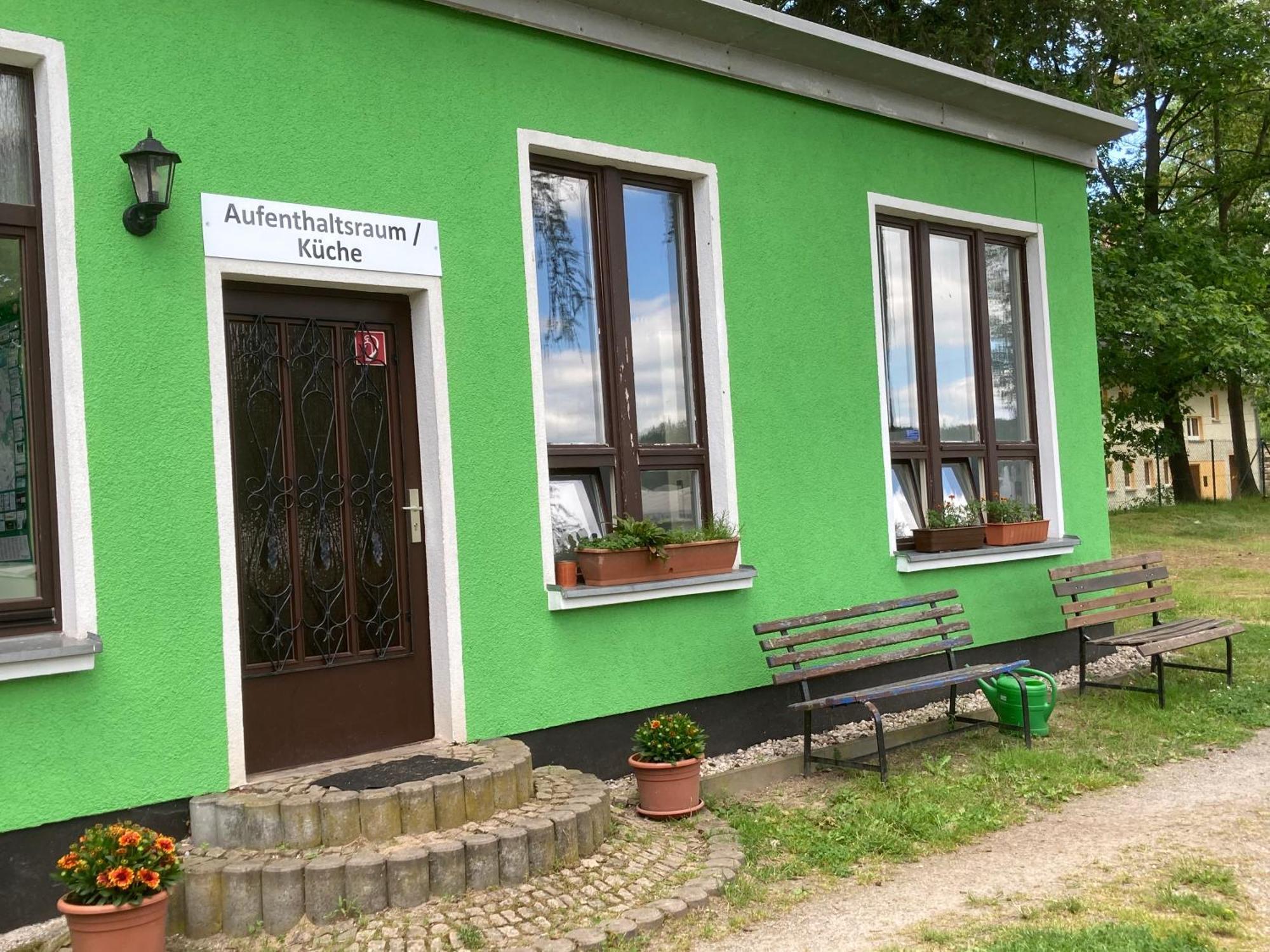 Campingplatz Koberbachtalsperre - Campingfass Mieten Langenbernsdorf Extérieur photo