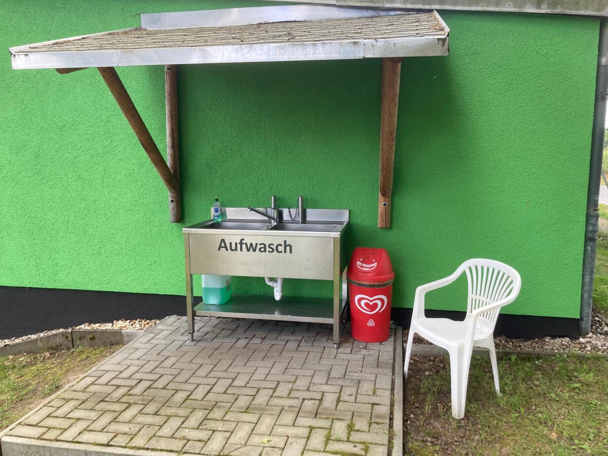 Campingplatz Koberbachtalsperre - Campingfass Mieten Langenbernsdorf Extérieur photo