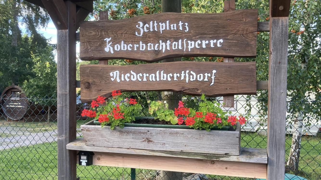 Campingplatz Koberbachtalsperre - Campingfass Mieten Langenbernsdorf Extérieur photo
